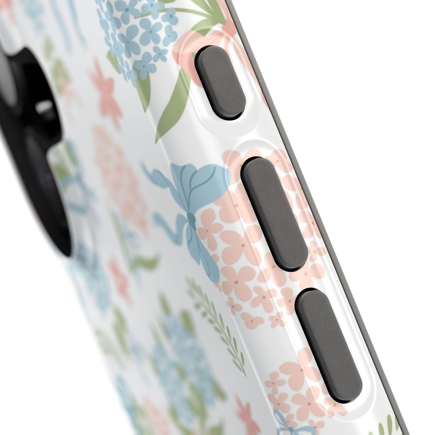 Hydrangea Bows iPhone Case