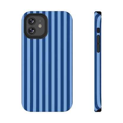 Blueberry Stripes iPhone Case