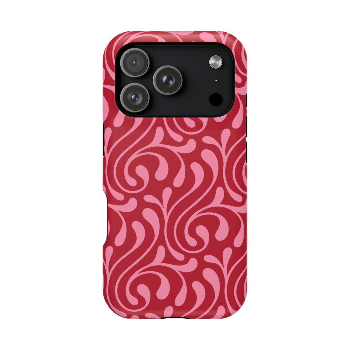 Cherry Paisley iPhone Case