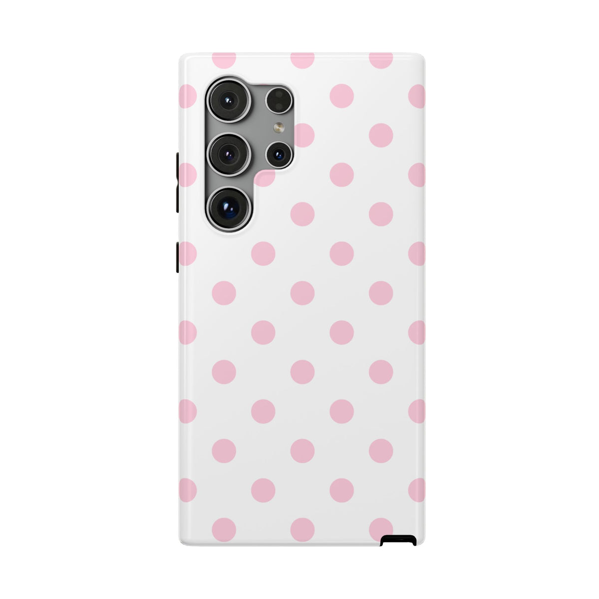 Pink Clouds Polka Dots Samsung Case