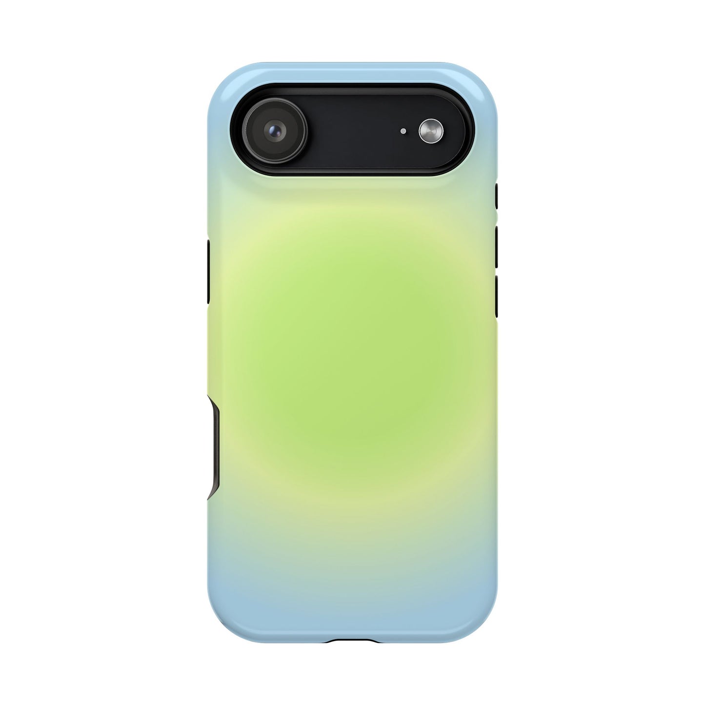 Green & Blue Aura iPhone Case