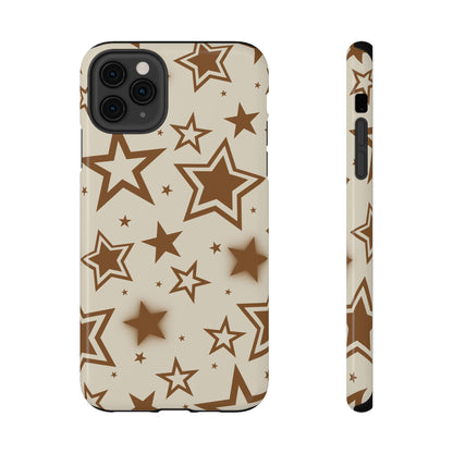 Brown Stardust iPhone Case