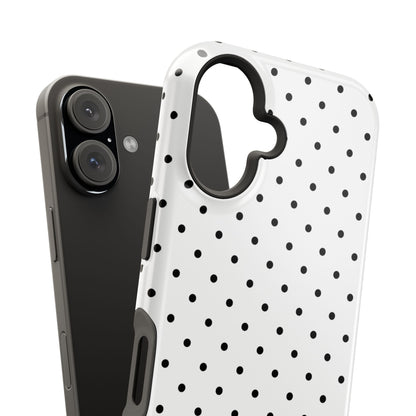 Black Mini Dots iPhone Case