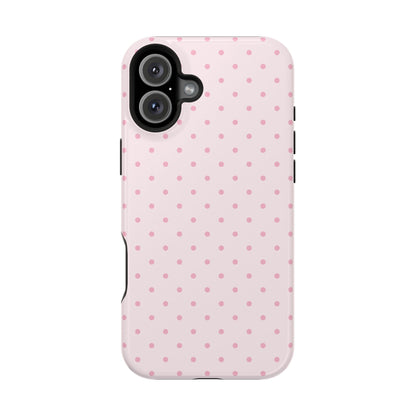 Pink Sprinkles Mini Dots iPhone Case