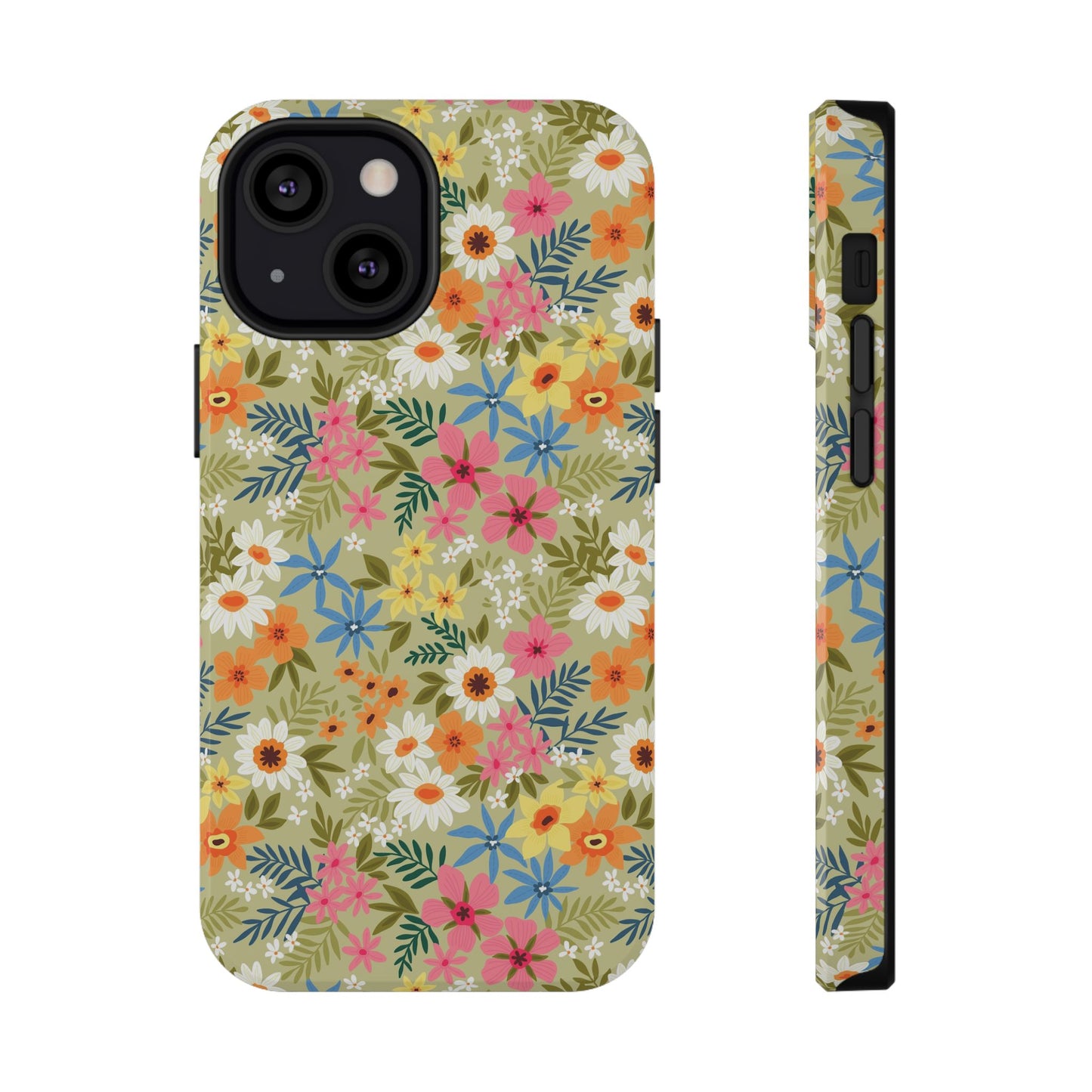 Colorful Posies iPhone Case