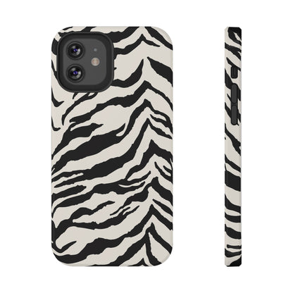 Vanilla Zebra iPhone Case