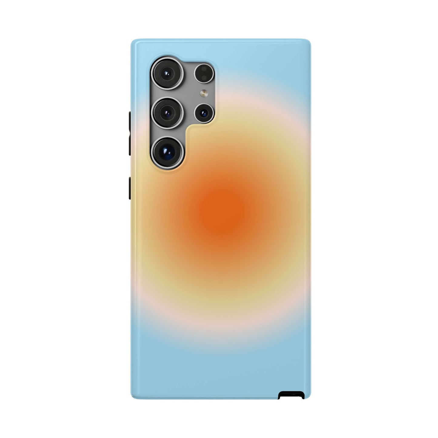 Orange & Blue Aura Samsung Case