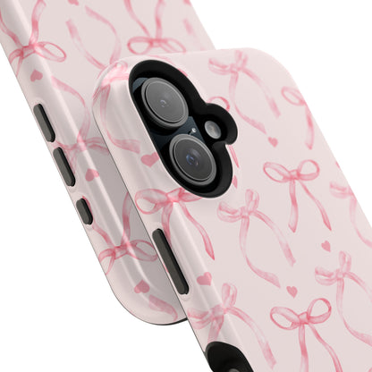 Blushing Bow iPhone Case