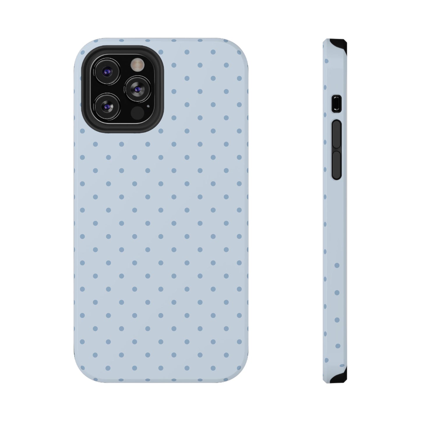 Blue Sprinkles Mini Dots iPhone Case