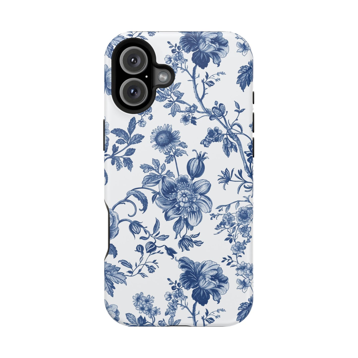 French Navy Toile iPhone Case