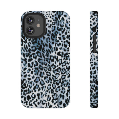 Sapphire Leopard iPhone Case