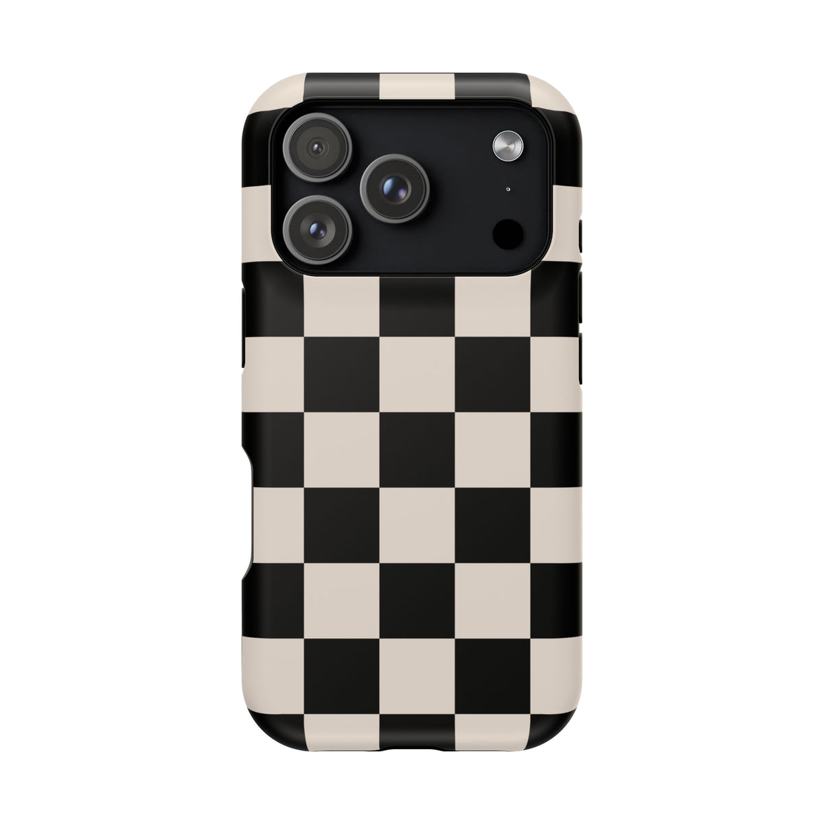 Espresso Checkered iPhone Case