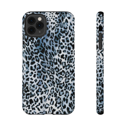 Sapphire Leopard iPhone Case