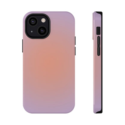 Orange & Purple Aura iPhone Case