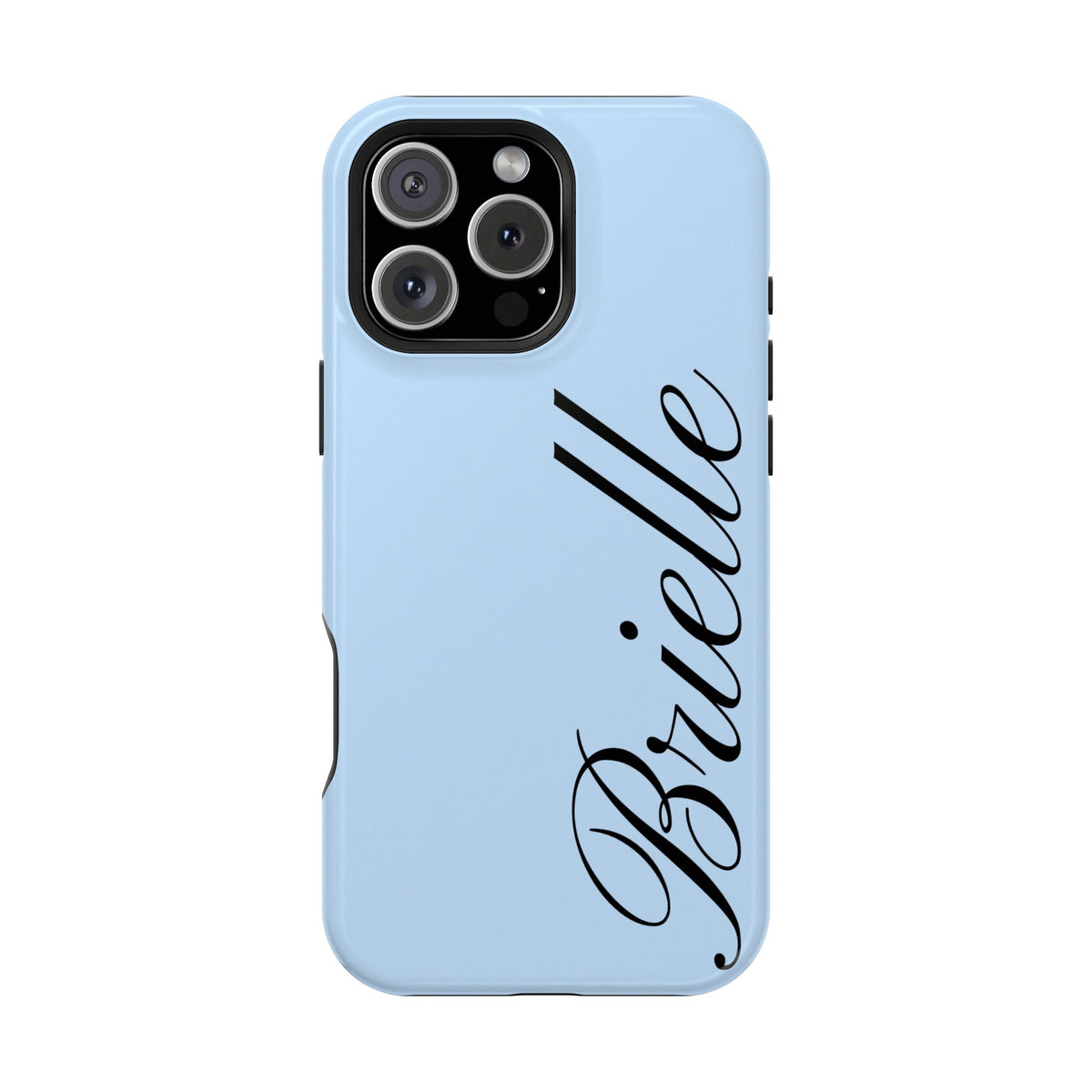 Personalized Blue iPhone Case