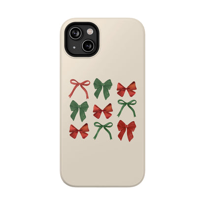 Holiday Ribbon iPhone Case
