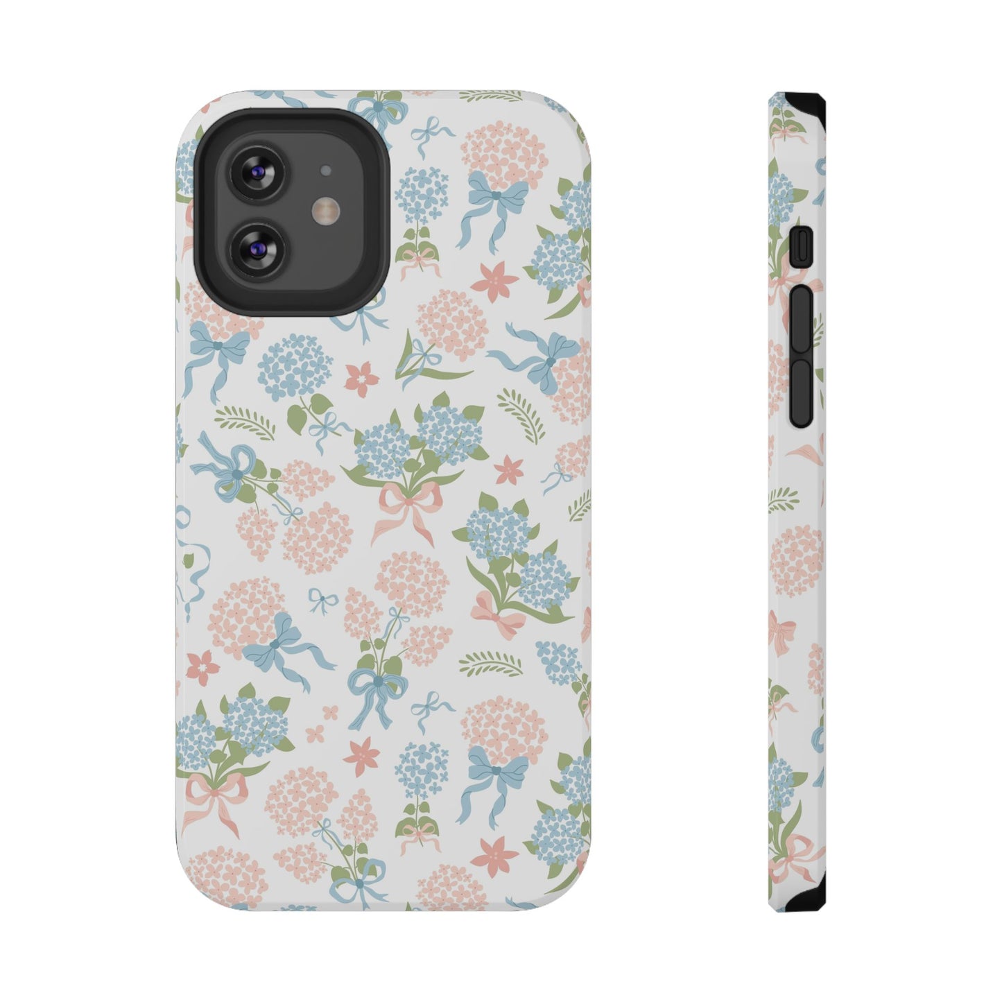 Hydrangea Bows iPhone Case