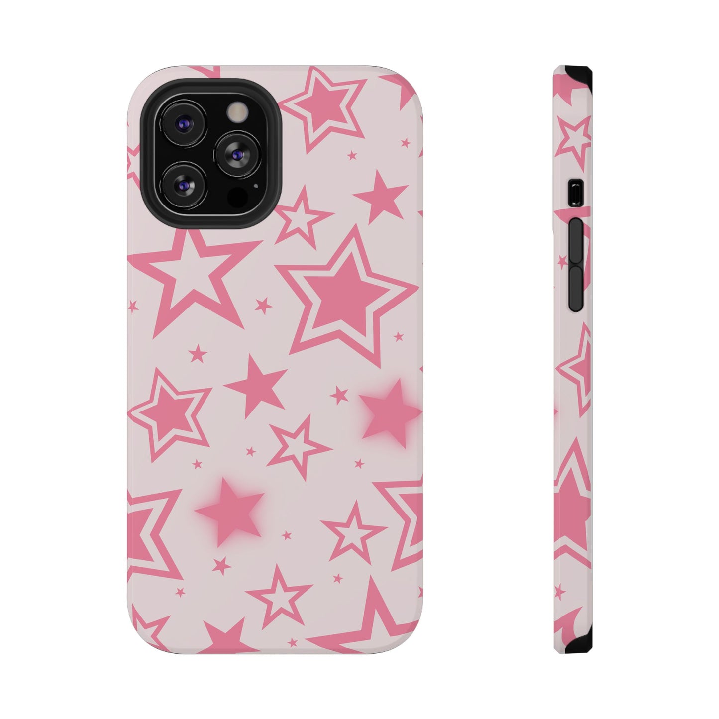 Hot Pink Stardust iPhone Case