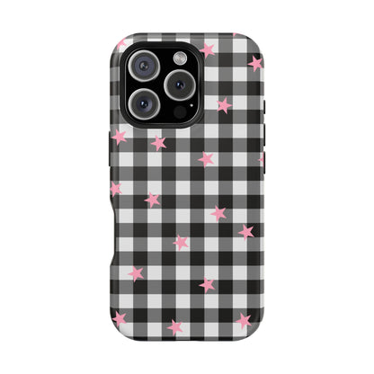 Starlight Gingham iPhone Case