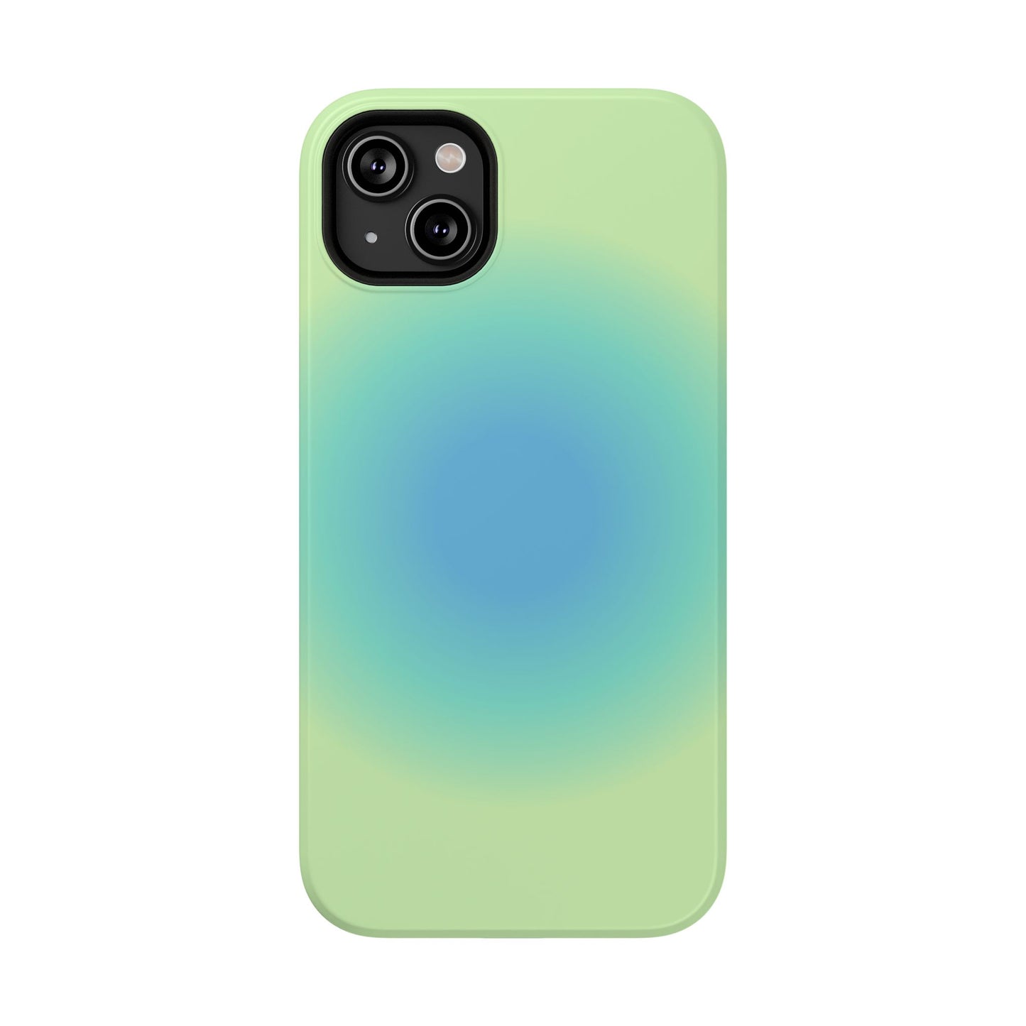Blue & Green Aura iPhone Case