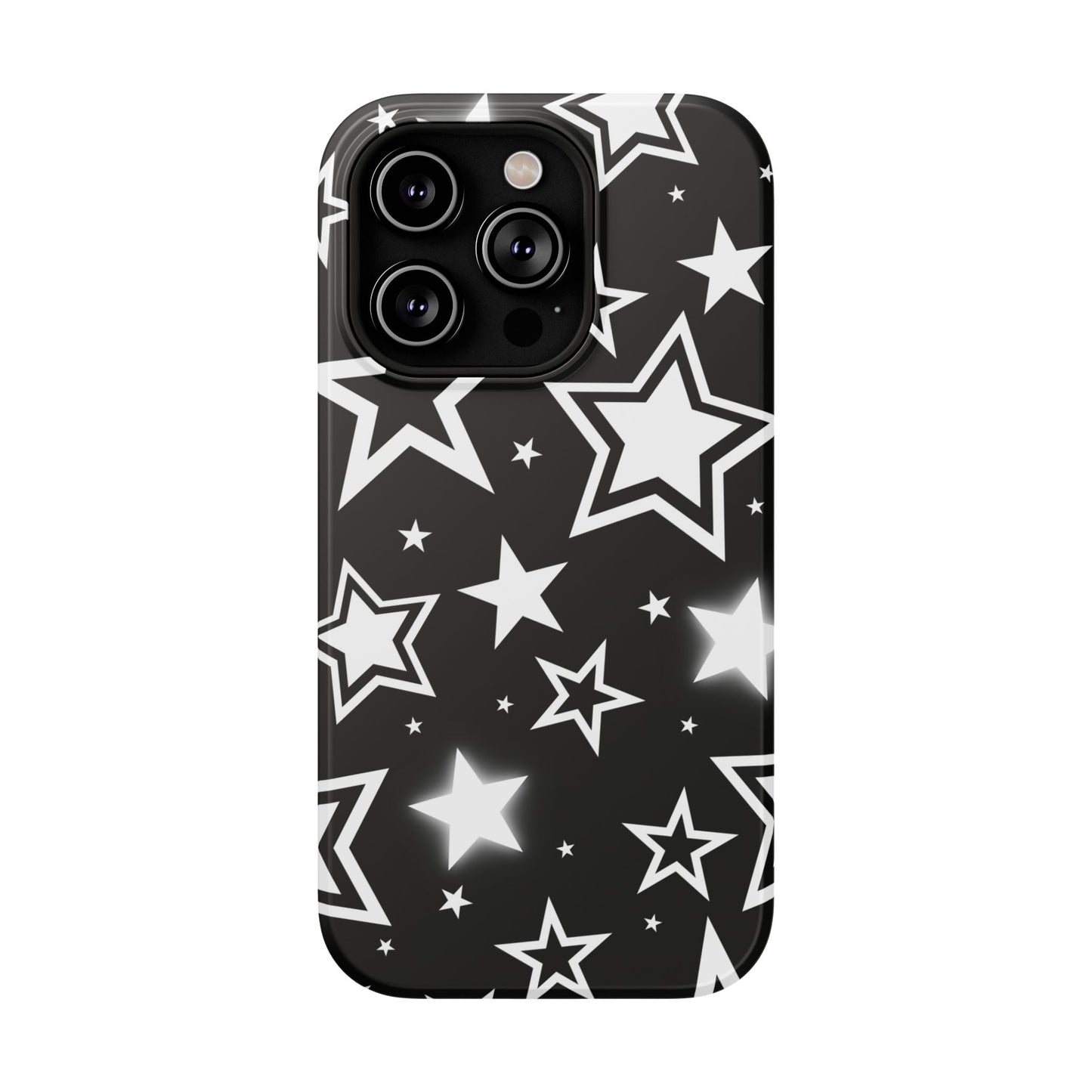 Black Stardust iPhone Case
