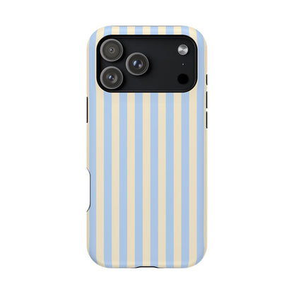 Lemon Sky Stripes iPhone Case
