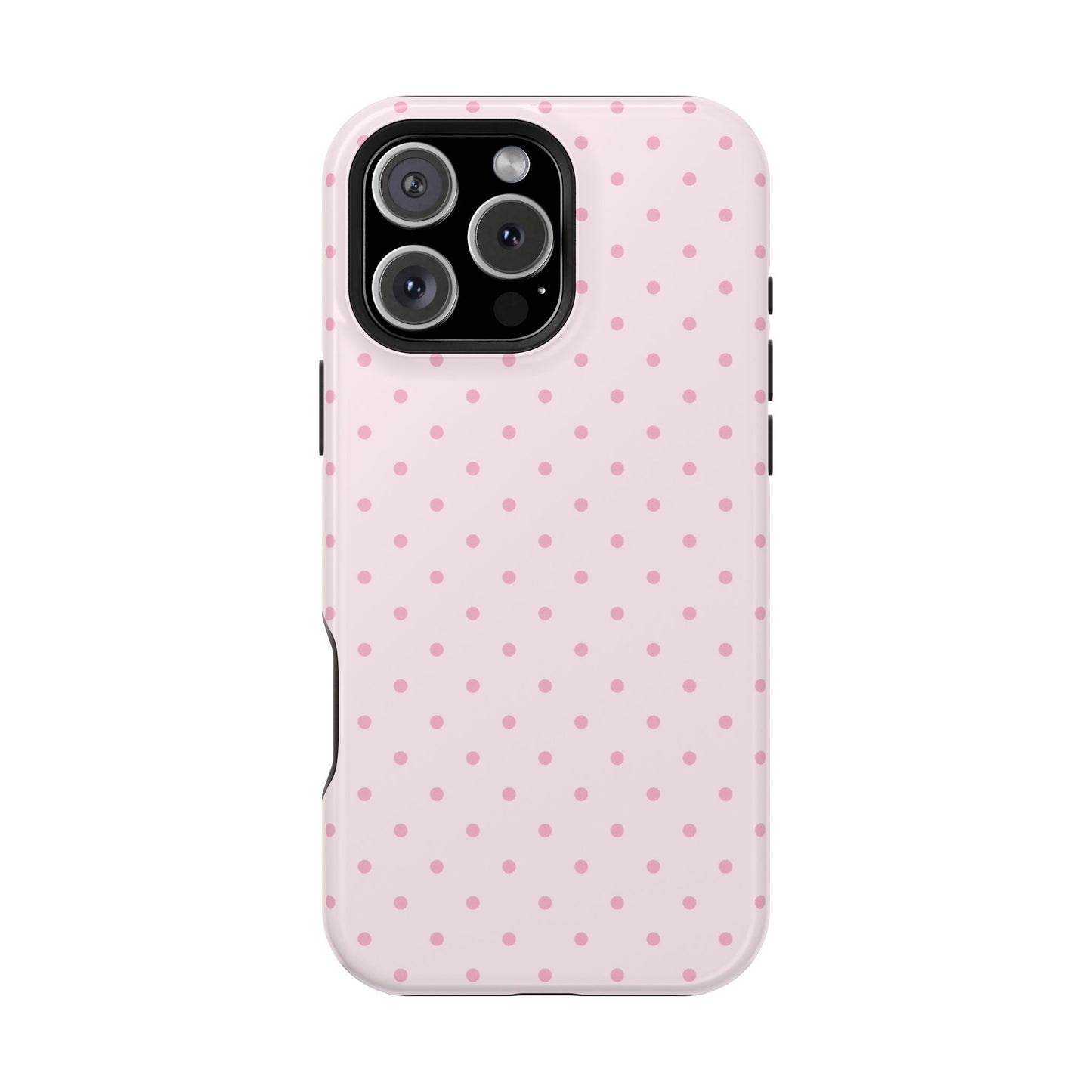 Pink Sprinkles Mini Dots iPhone Case