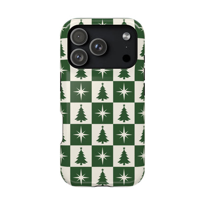 Evergreen Check iPhone Case