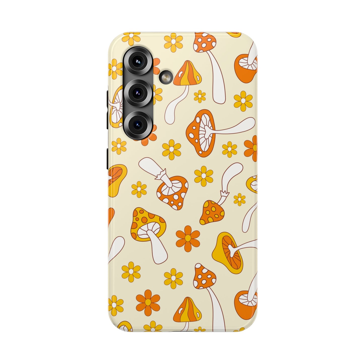 Retro Mushrooms Samsung Case