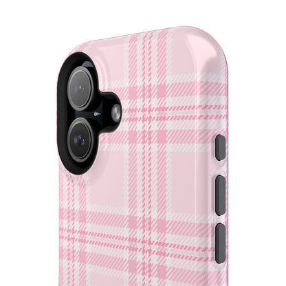 Pink Plaid iPhone Case