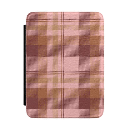 Honey Plaid Kindle Case