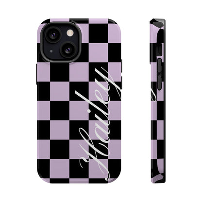 Custom Witchy Checkered iPhone Case