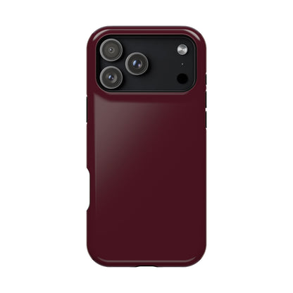 Burgundy iPhone Case