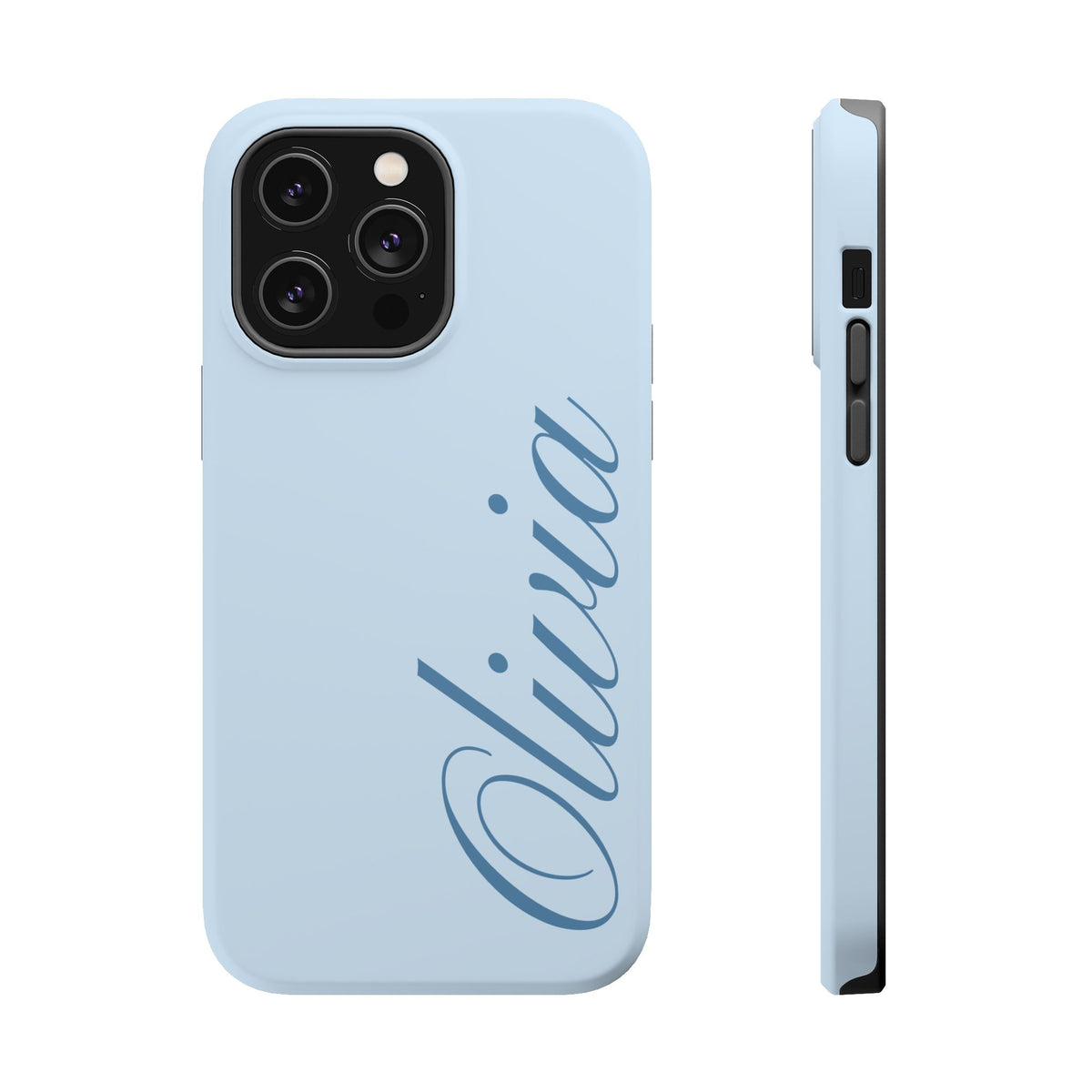 Custom Blue iPhone Case