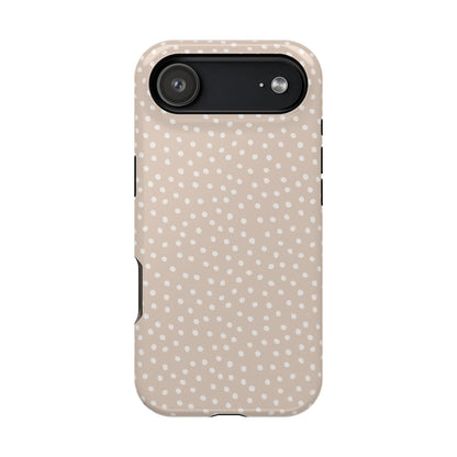 Vanilla Dots iPhone Case