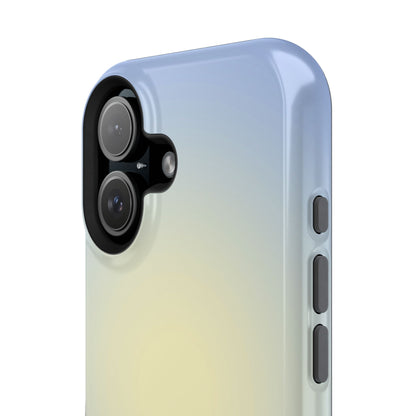Blue & Yellow Aura iPhone Case