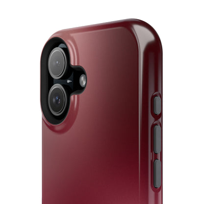 Burgundy Aura iPhone Case