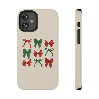Holiday Ribbon iPhone Case