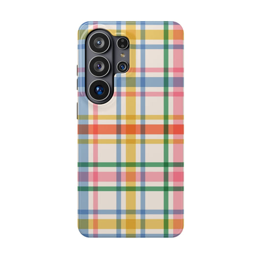 Retro Plaid Samsung Case
