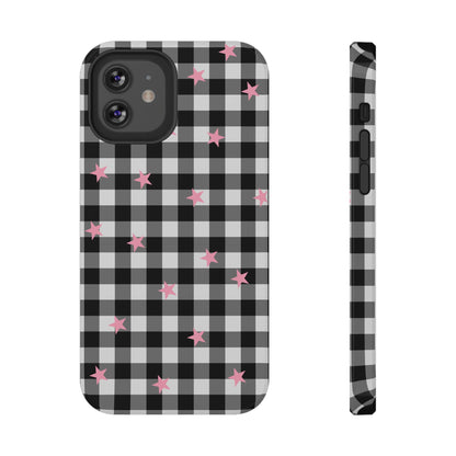 Starlight Gingham iPhone Case