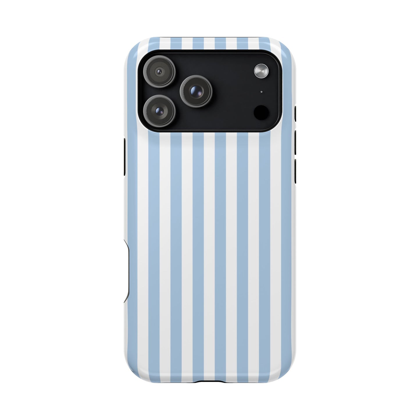 Blue Picnic Stripes iPhone Case