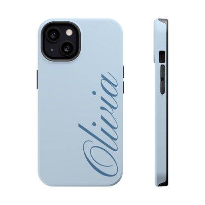 Custom Blue iPhone Case