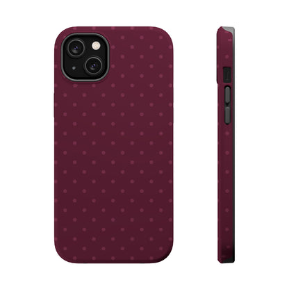 Berry Mini Dots iPhone Case
