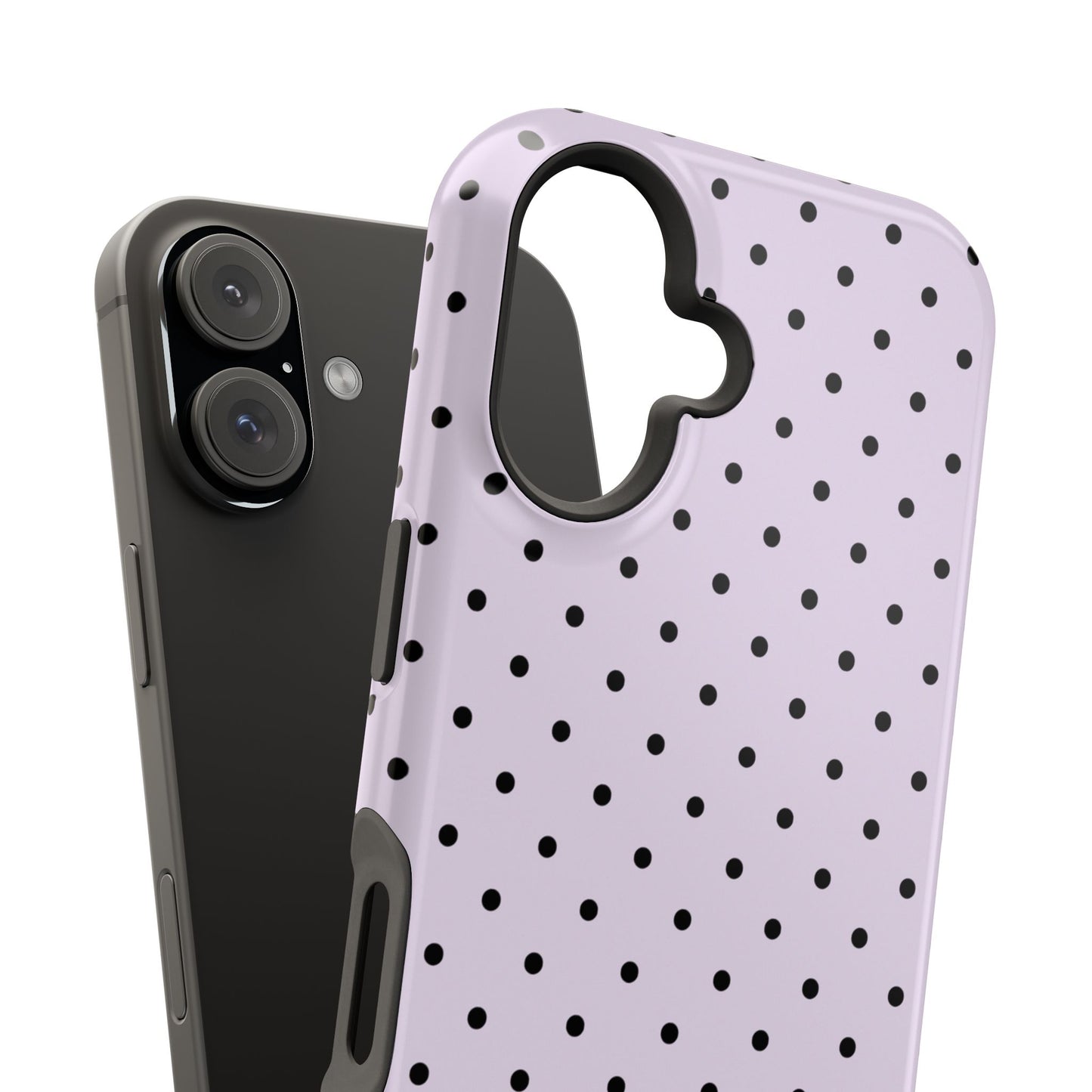 Lilac Mini Dots iPhone Case