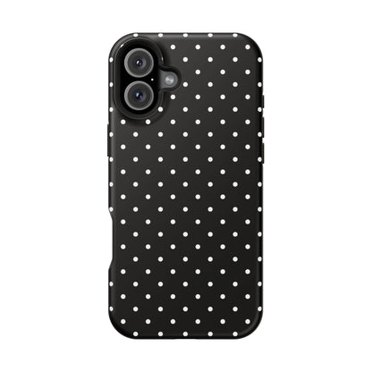 White Mini Dots iPhone Case