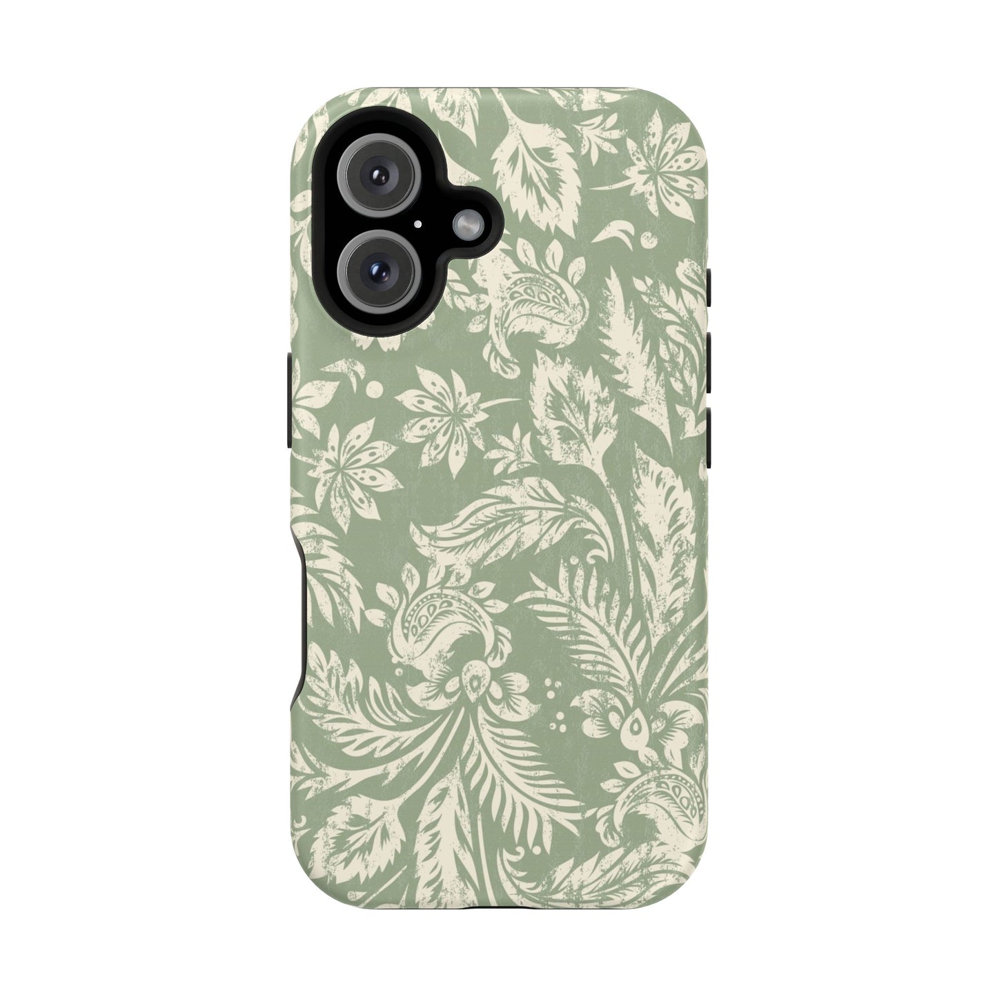 Sage Paisley iPhone Case