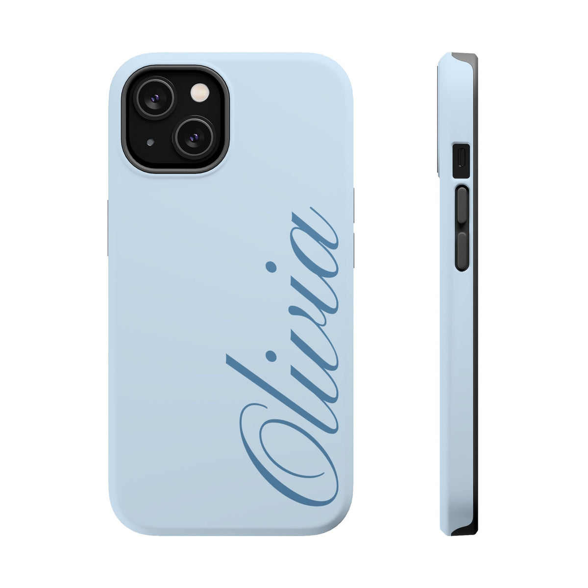Custom Blue iPhone Case
