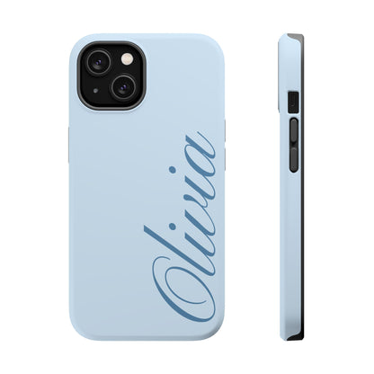Custom Blue iPhone Case