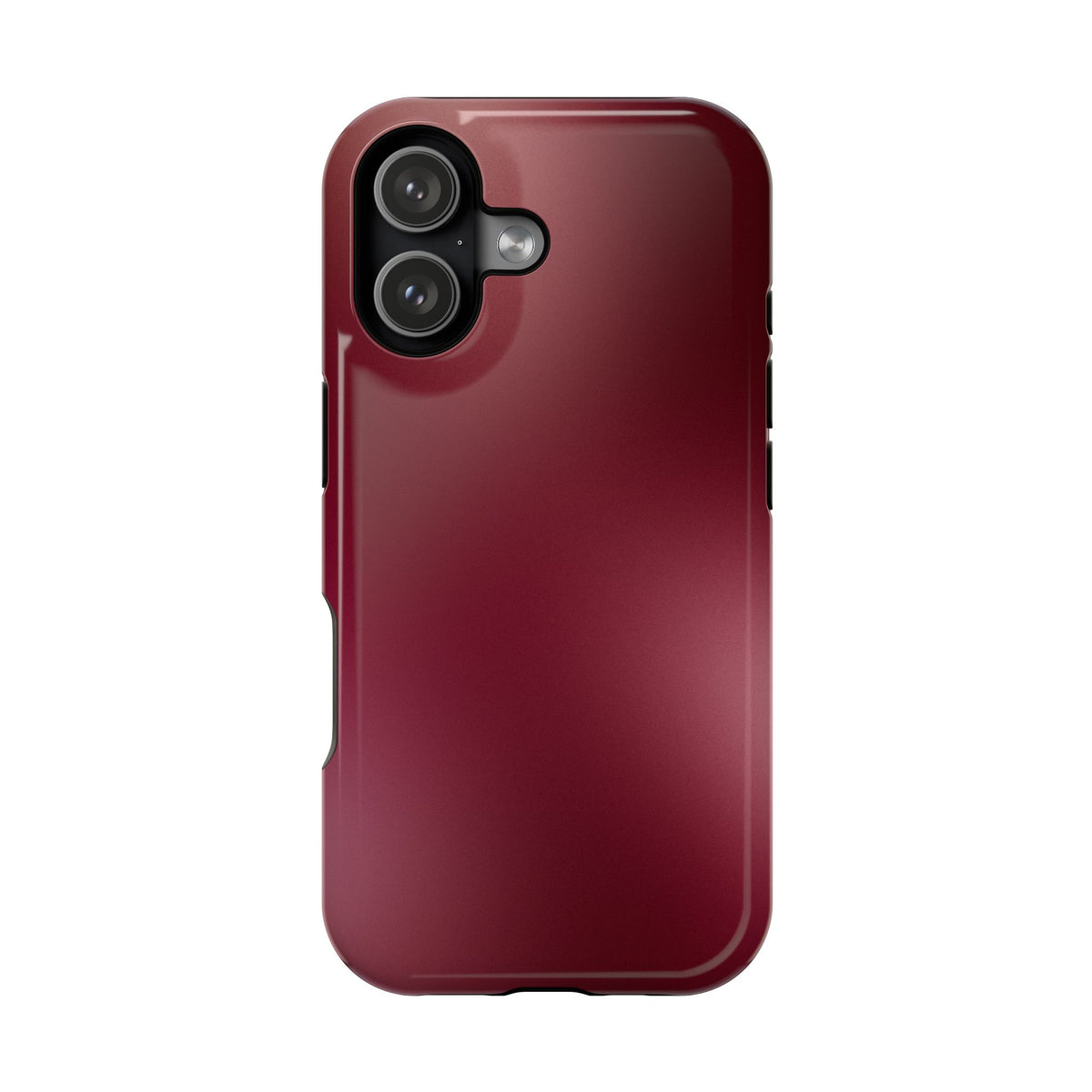 Burgundy Aura iPhone Case