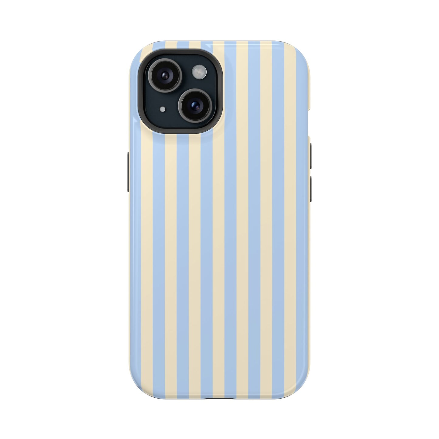 Lemon Sky Stripes iPhone Case